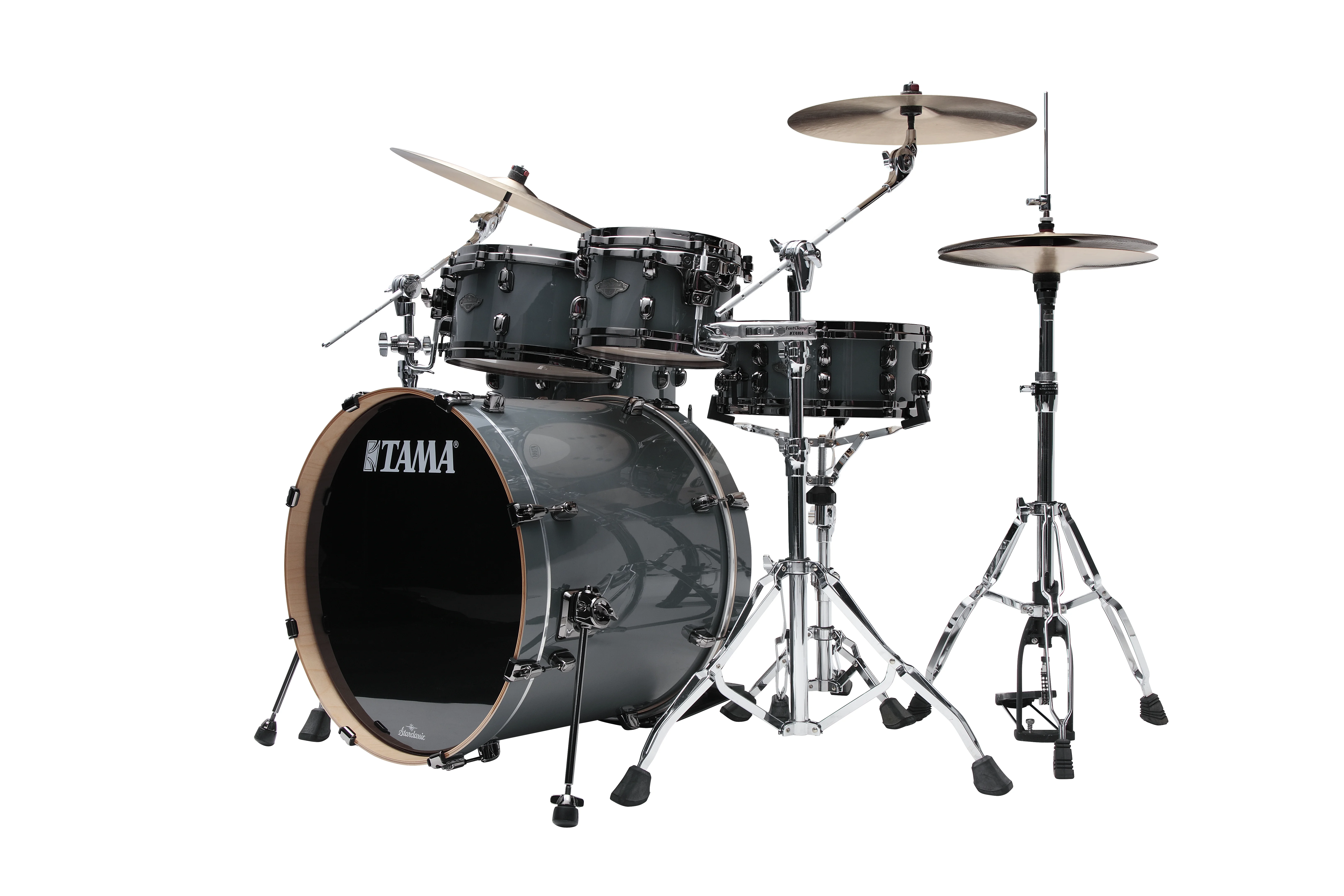 Starclassic Performer Shell Kit 5 teilig - Smoky Gray Black Nickel HW